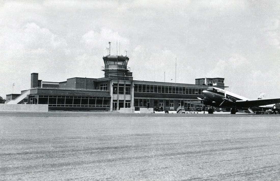 Delta DC-3 at Columbus, GA