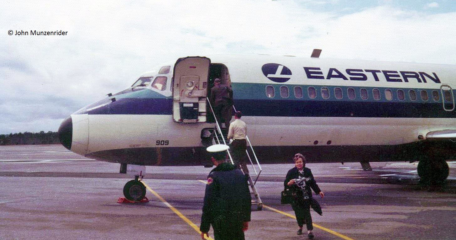 Eastern Airlines DC-9 at Macon