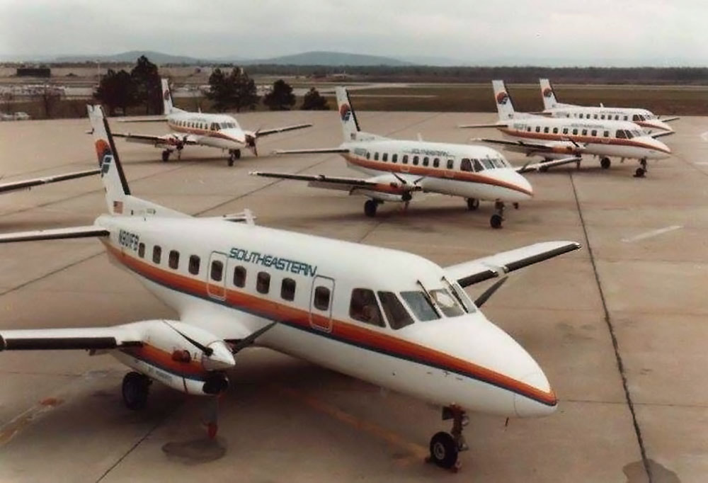 Southeastern Airlines entire Embraer Bandeirante fleet