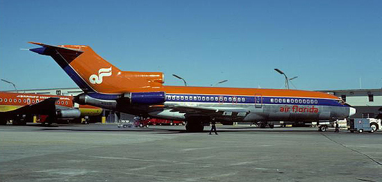 Air Florida 727 at Miami, FL.