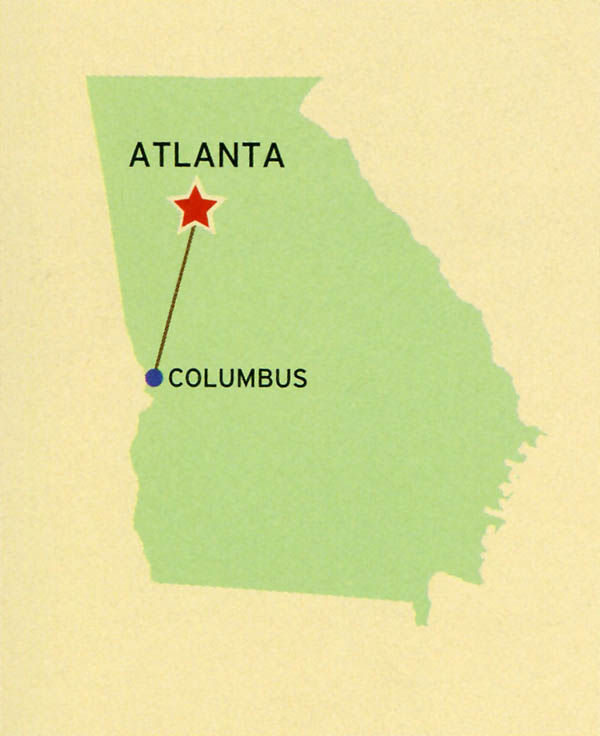 ASA route map from 1979.