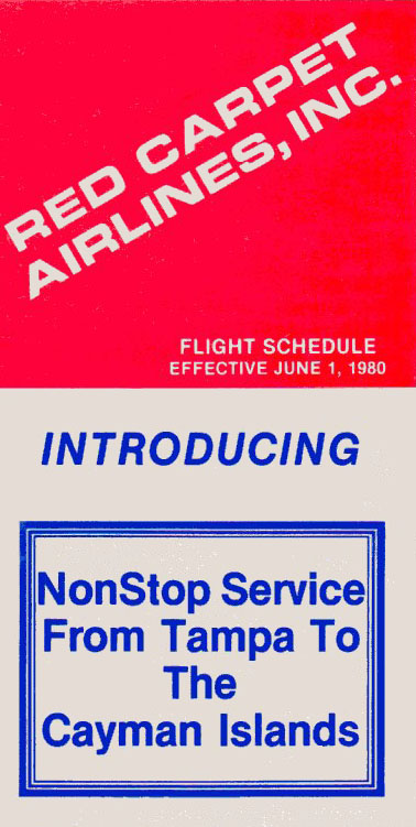 Red Carpet Airlines timetable
