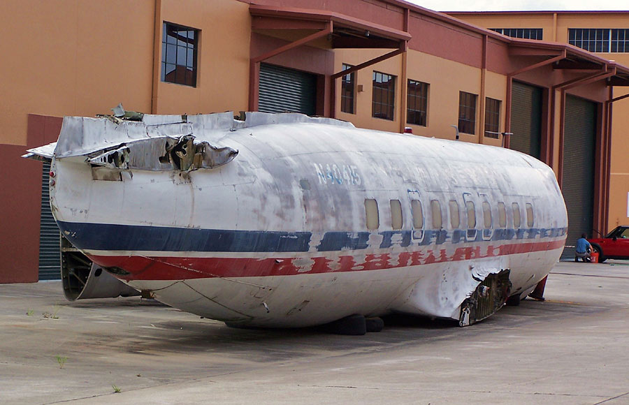 PBA Martin 404 fuselage at Fantasy of Flight.