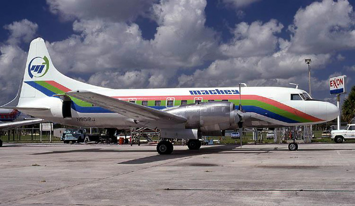 Mackey International Convair 580 N9012J