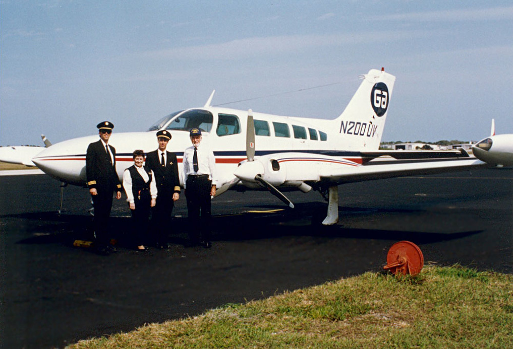 Gulfstream International Airlines took over the Vero Beach - Orlando route using Cessna 402s.