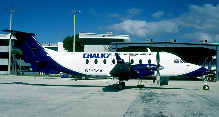 Chalk's Beechcraft 1900D N171ZV.