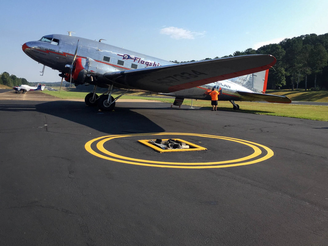 Flagship Detroit DC-3 at Collegedale