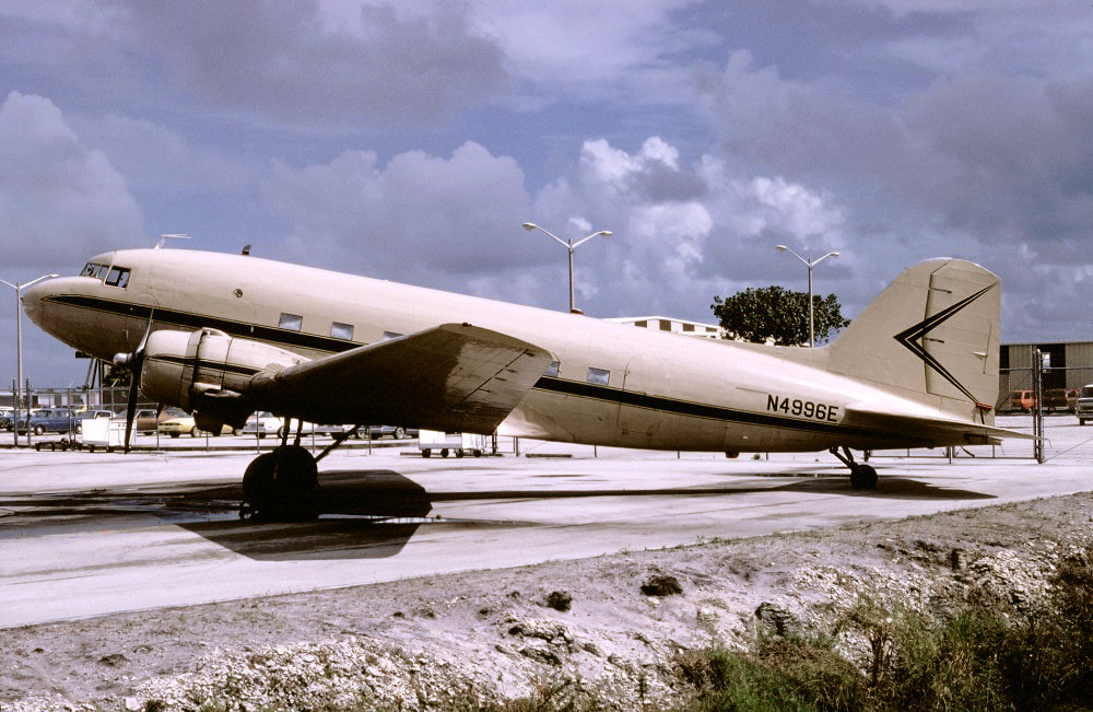 DC-3 N4996E leased by Panhandle Airways.